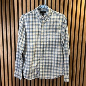 Banana Republic Factory Cotton Oxford (Blue/White/Black)